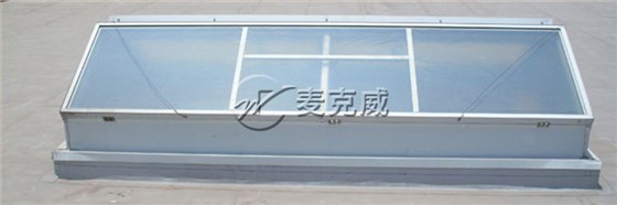 welcome海洋之神 下开式三角型电动采光排烟天窗