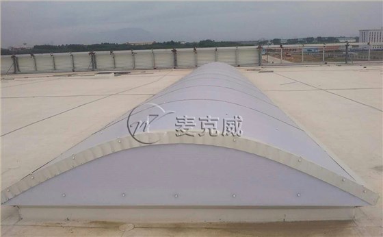 广西C3CT圆拱型电动采光排烟天窗