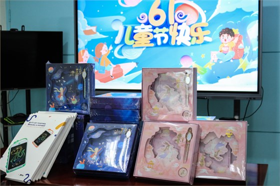 welcome海洋之神全体员工共庆儿童节