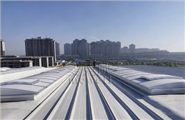 开封综合保税产业园区项目——河南圆拱型采光天窗